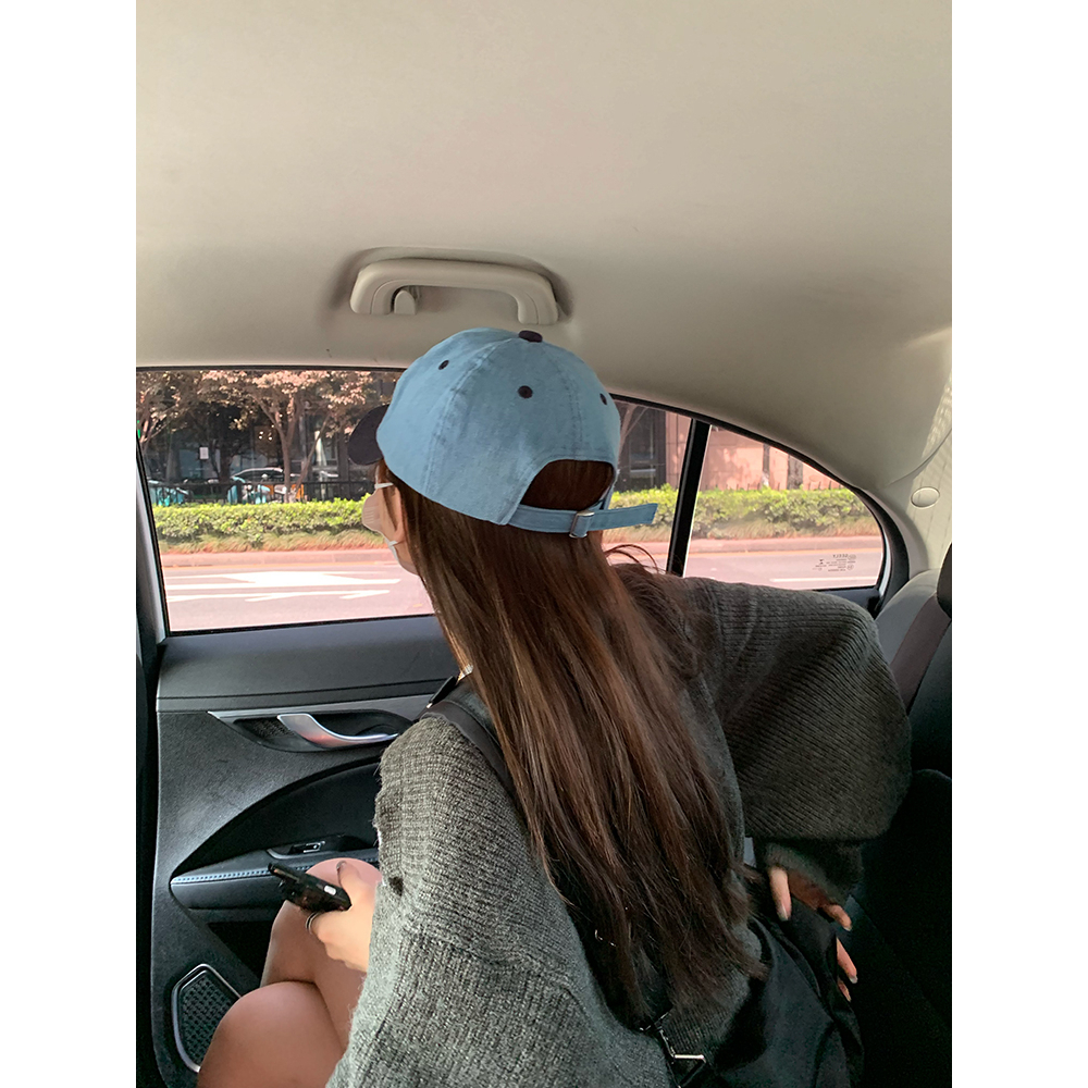 Mũ Lưỡi Trai Thêu Chữ Thời Trang Mùa Hè Hàn Quốc Mới