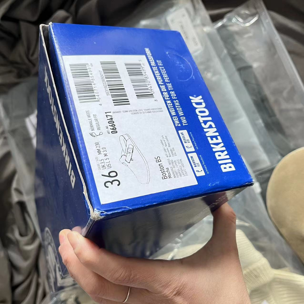 Dép Sandal Birkenstock BOSTON Da Lộn Phối Khóa Kim Loại Thời Trang Mùa Hè Dành Cho Nam Và Nữ