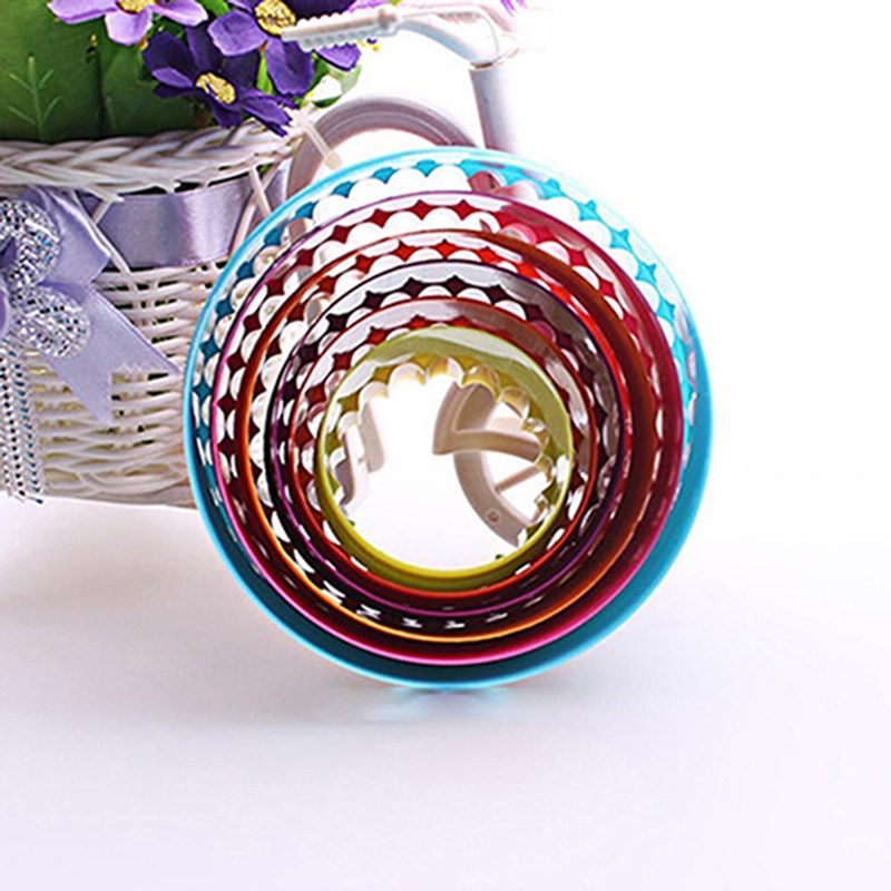 Set 5 Khuôn Cắt Làm Bánh Quy Đa Năng Tiện Dụng Hình Bông Hoa Xinh Xắn