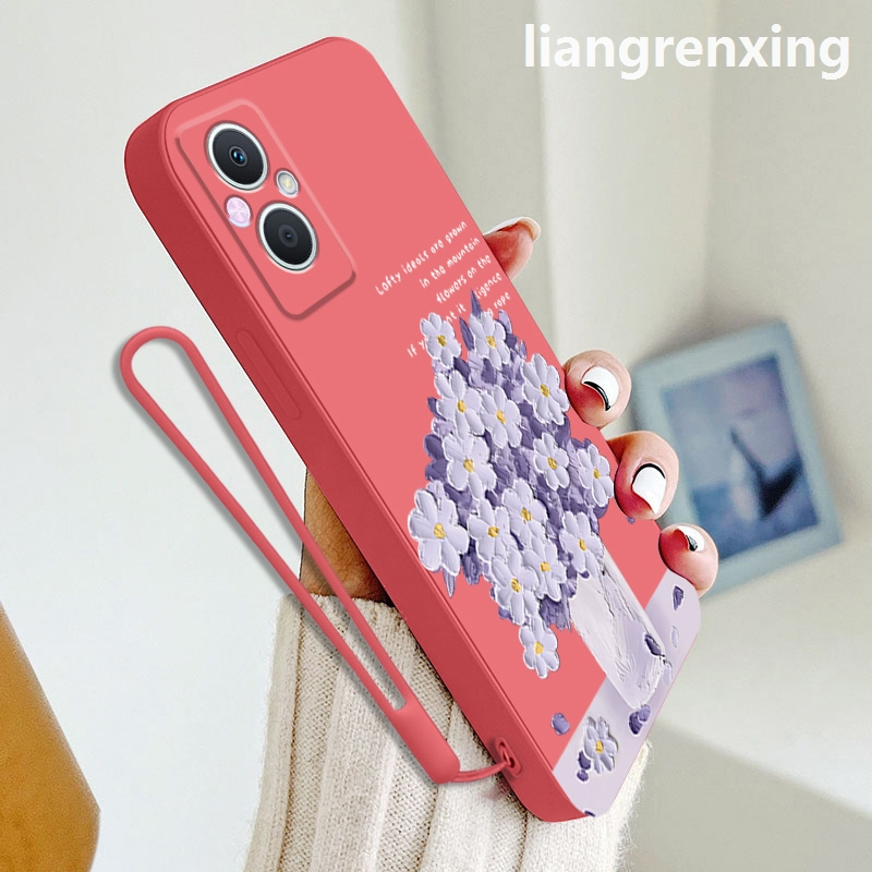 Ốp lưng OPPO RENO 7Z 5g RENO 7 Z 5g Reno7 Z 5g Ốp Điện Thoại Silicon Mềm Chống Sốc Họa Tiết Hoạt Hình Cho OPPO RENO 7Z 5g RENO 7 Z 5g Reno7 Z 5g YTYHH01 viền vuông cute