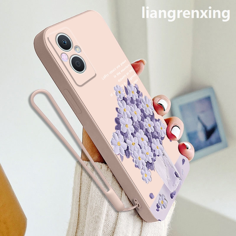 Ốp lưng OPPO RENO 7Z 5g RENO 7 Z 5g Reno7 Z 5g Ốp Điện Thoại Silicon Mềm Chống Sốc Họa Tiết Hoạt Hình Cho OPPO RENO 7Z 5g RENO 7 Z 5g Reno7 Z 5g YTYHH01 viền vuông cute