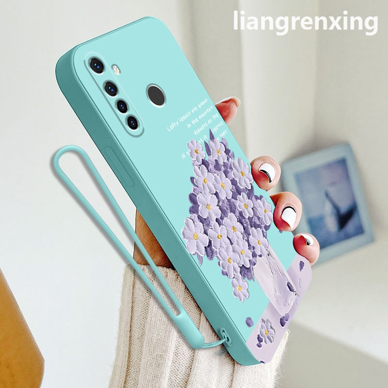 Ốp lưng realme 5 realme c3 realme 5i realme 6i realme 5 pro Ốp Điện Thoại Silicon Mềm Chống Sốc Họa Tiết Hoạt Hình Cho realme 5 realme c3 realme 5i realme 6i realme 5 pro YTYHH01 viền vuông cute