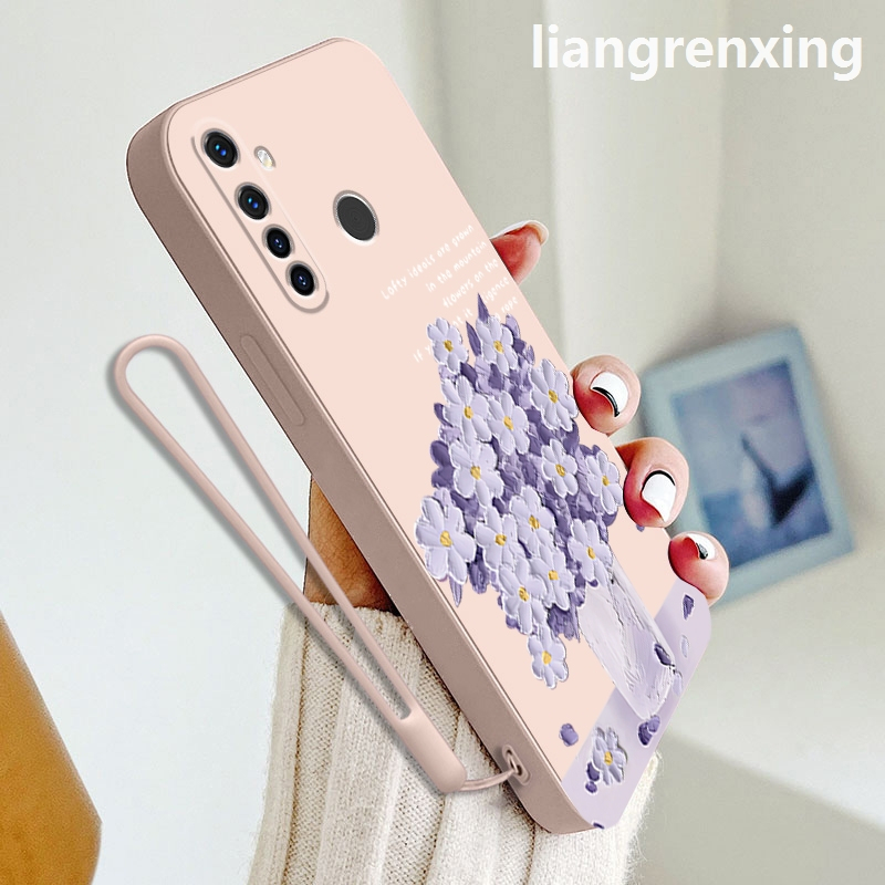 Ốp lưng realme 5 realme c3 realme 5i realme 6i realme 5 pro Ốp Điện Thoại Silicon Mềm Chống Sốc Họa Tiết Hoạt Hình Cho realme 5 realme c3 realme 5i realme 6i realme 5 pro YTYHH01 viền vuông cute