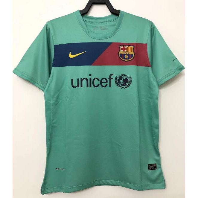 10-11 bóng đá barcelona trang chủ retro áo bóng đá phiên bản áo bóng đá áo dài tay