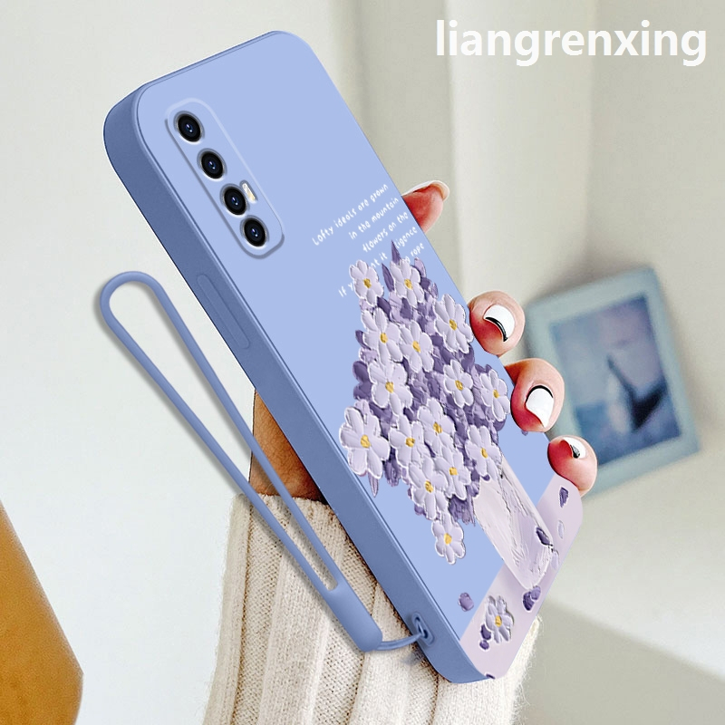Ốp lưng oppo reno 3 pro reno 3 Ốp Điện Thoại Silicon Mềm Chống Sốc Họa Tiết Hoạt Hình Cho oppo reno 3 pro reno 3 YTYHH01 viền vuông cute
