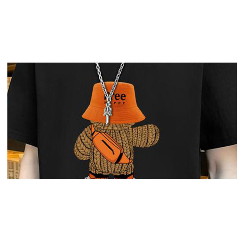 Áo Thun Tay Ngắn Cổ Tròn In Họa Tiết Phong Cách Hàn Quốc Cho Nam Size M-4XL