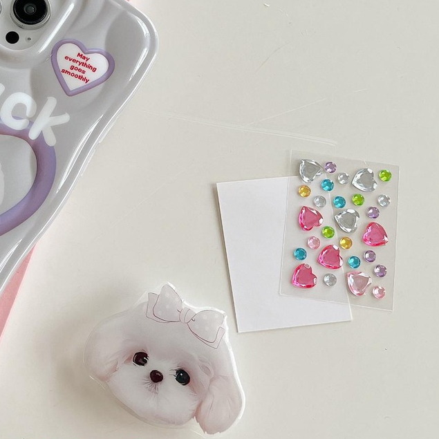 Ốp Điện Thoại TPU Dẻo Trong Suốt Họa Tiết Hoạt Hình Chú Chó Dễ Thương Chống Bụi Bẩn Cho iPhone 14 13Pro Max 12 11