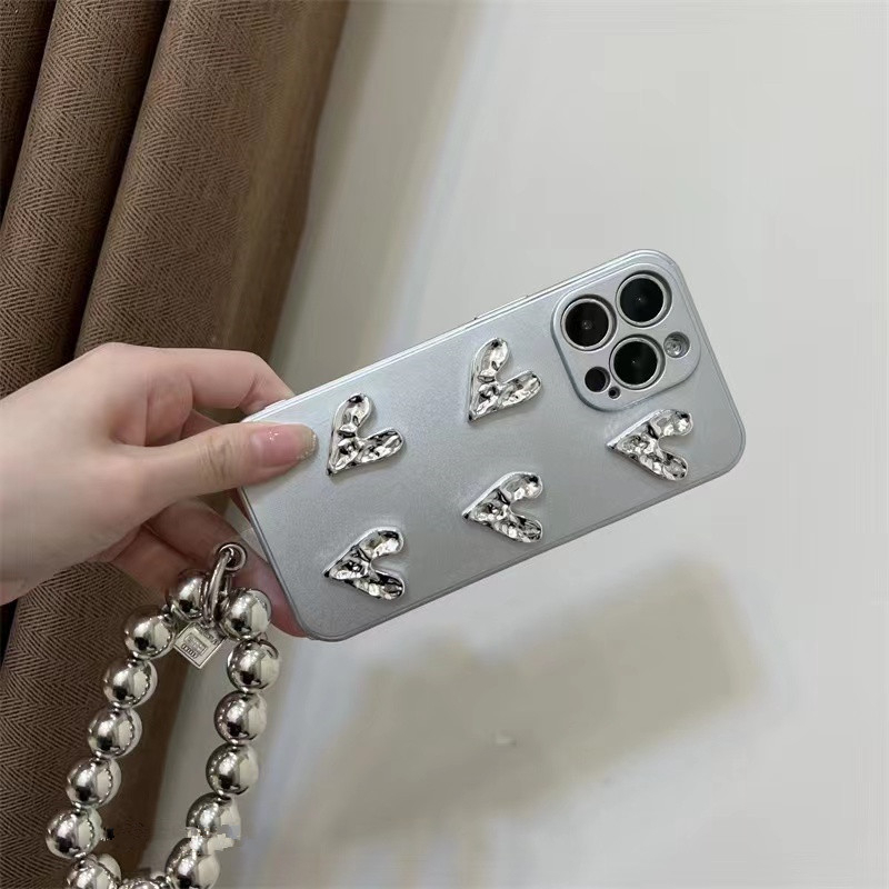 Ốp Điện Thoại Họa Tiết Trái Tim Cho iPhone 11 11promax 12 12pro 12promax 13 13pro 13promax 14 14promax 14plus