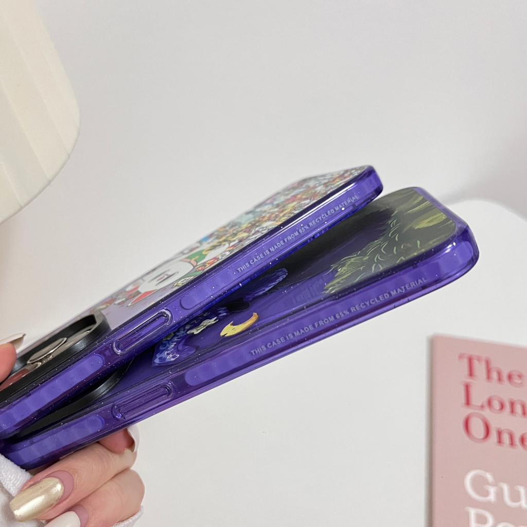 Ốp Điện Thoại Họa Tiết Mèo Ma Thuật Lấp Lánh Cho iPhone14ProMax iP13Pro 13 iPhone11 12Promax 13Promax 11 12 13 14