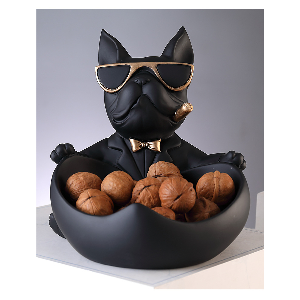 Phụ Kiện Trang Trí Nhà Cửa Hình Chó Mèo May Mắn Dễ Thương