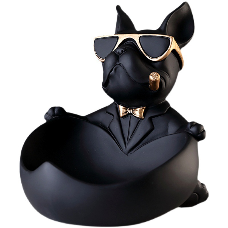 Phụ Kiện Trang Trí Nhà Cửa Hình Chó Mèo May Mắn Dễ Thương