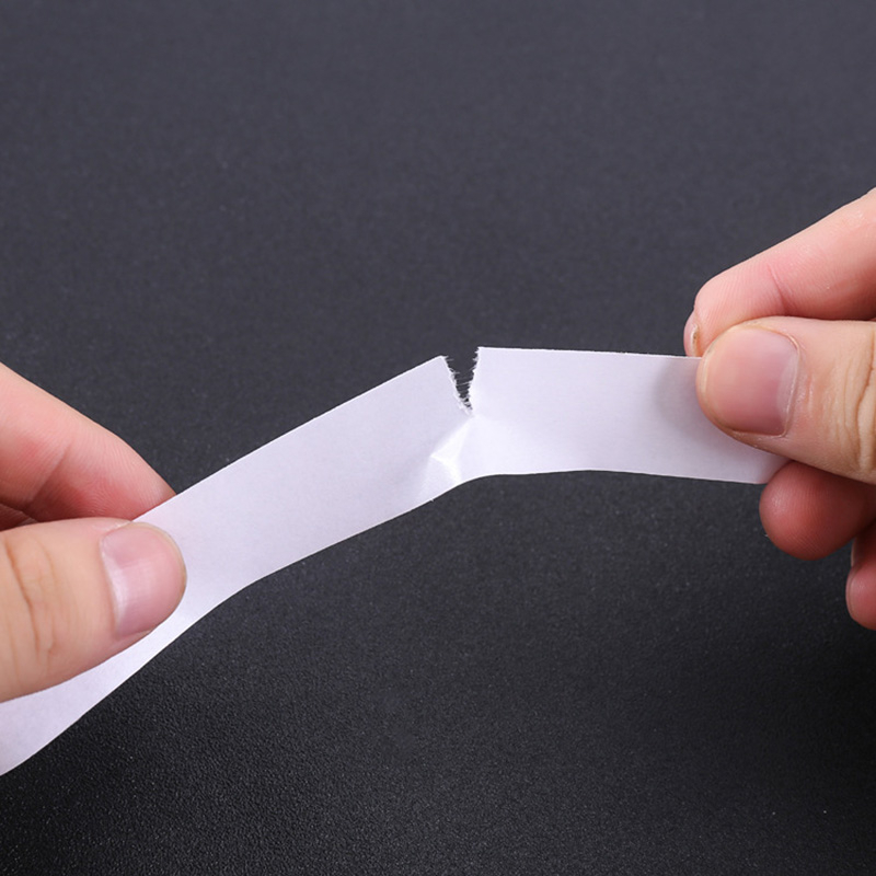 Cuộn Băng Keo Hai Mặt Chất Liệu Cotton Trong Mờ Hai Mặt