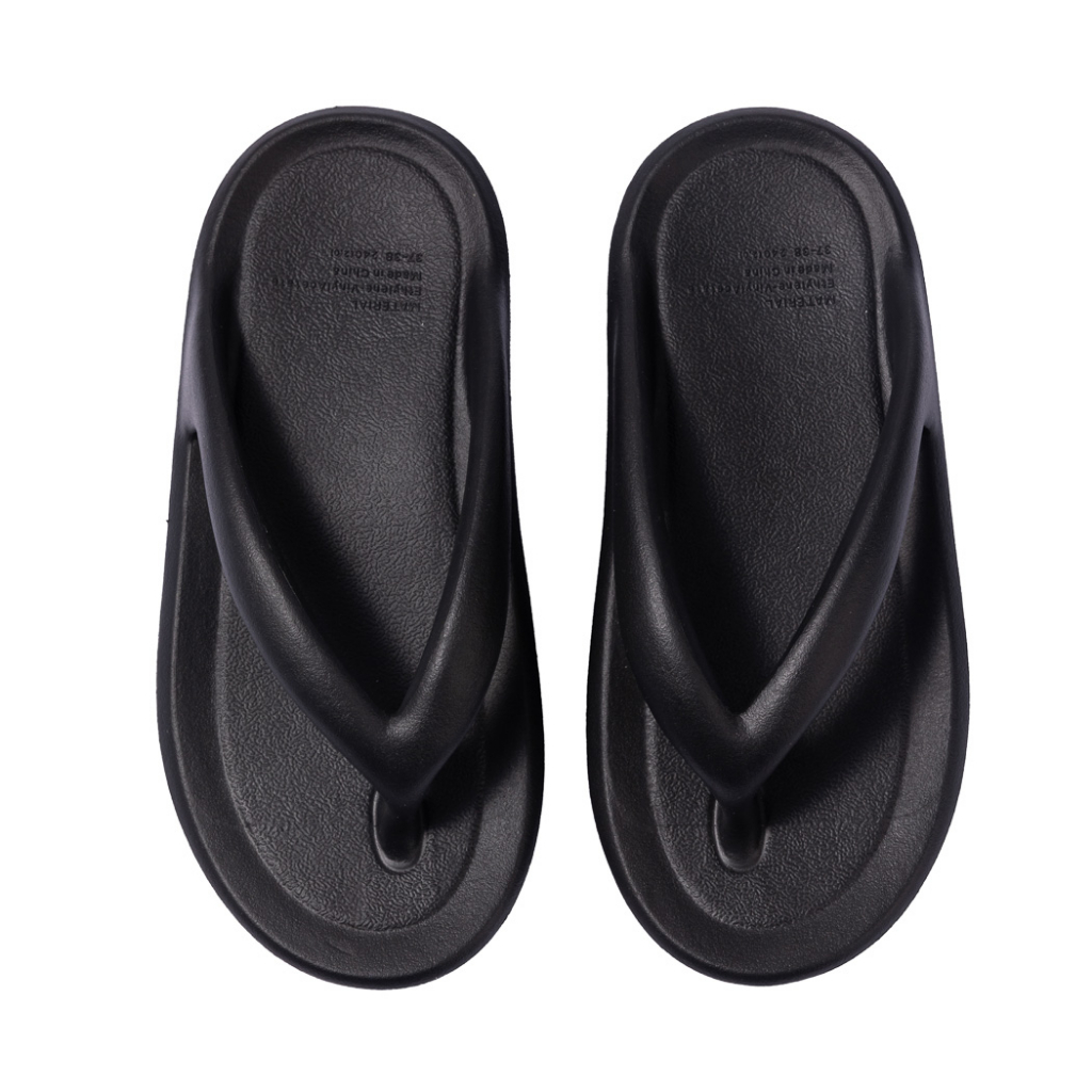 Miniso Dép Xỏ Ngón Đế Dày 3CM Màu Macaron Thời Trang Cho Nữ