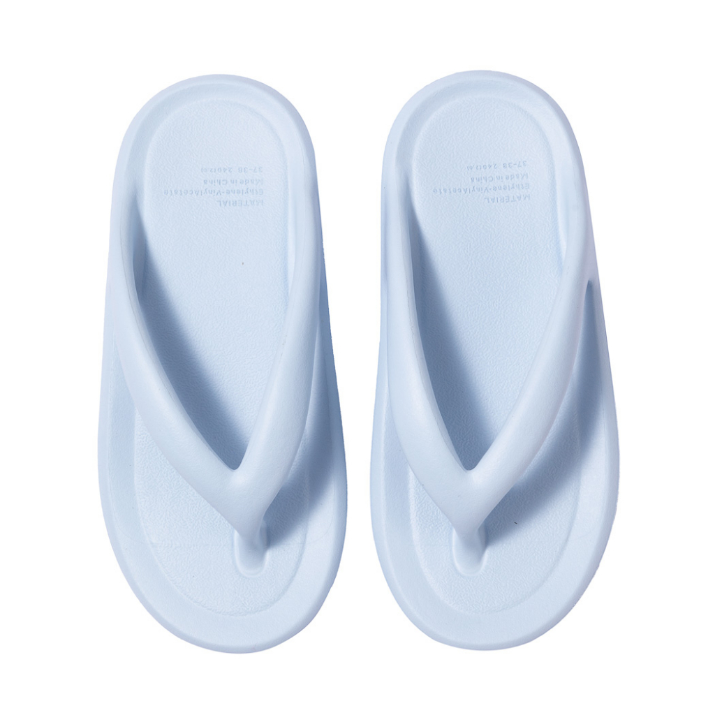 Miniso Dép Xỏ Ngón Đế Dày 3CM Màu Macaron Thời Trang Cho Nữ