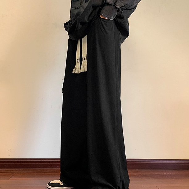 Quần Dài Dáng Rộng Phối Túi Lớn 3 Màu Size M-3XL Phong Cách Đường Phố Cá Tính Cho Nam