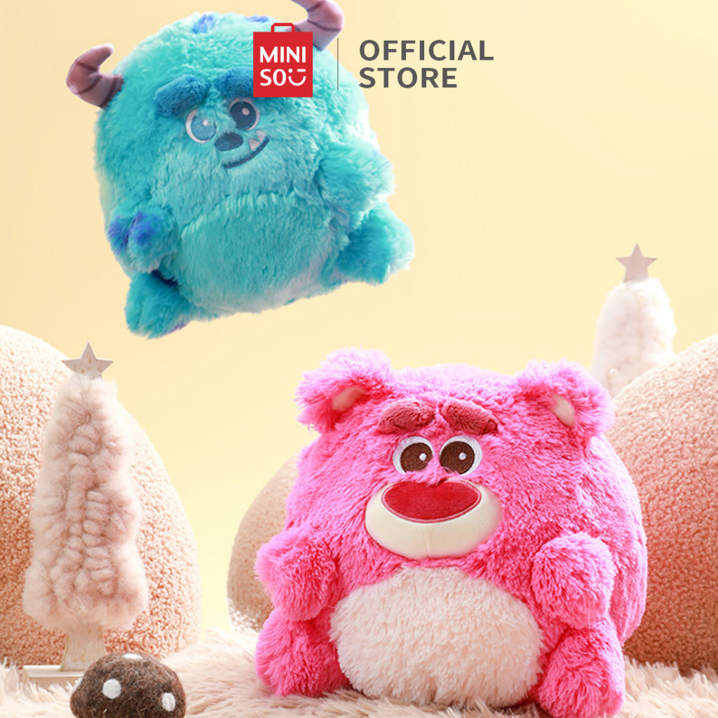 Miniso Đồ chơi nhồi bông Hình Chú Gấu 32x28CM Đáng Yêu