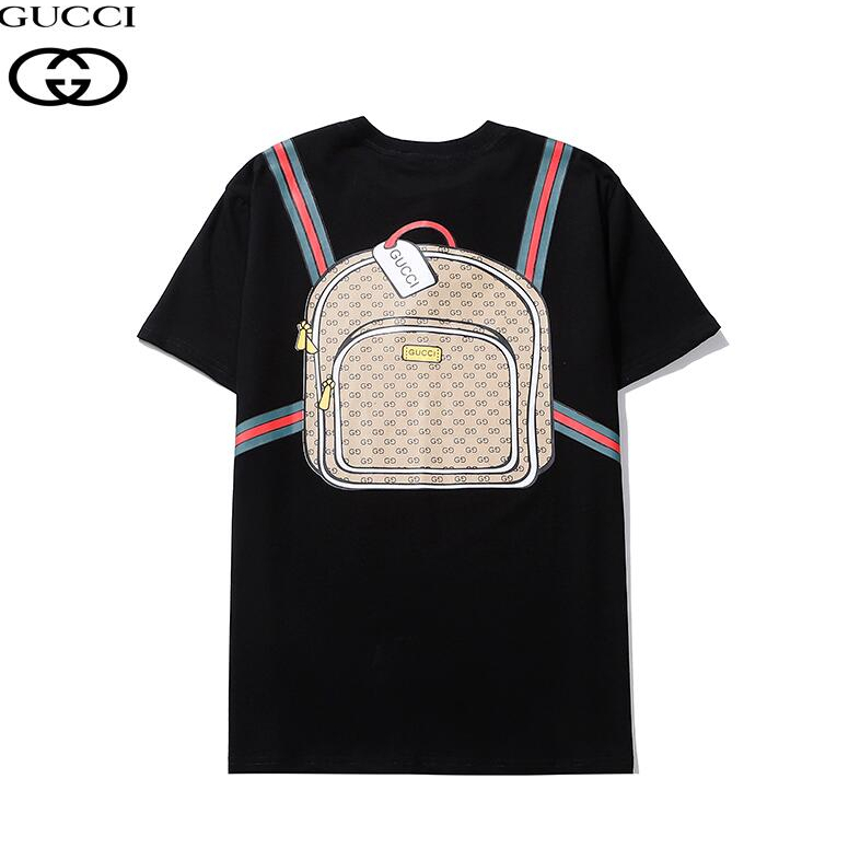 Áo Thun cotton Ngắn Tay Cổ Tròn In Họa Tiết Thời Trang Cho Nam Nữ