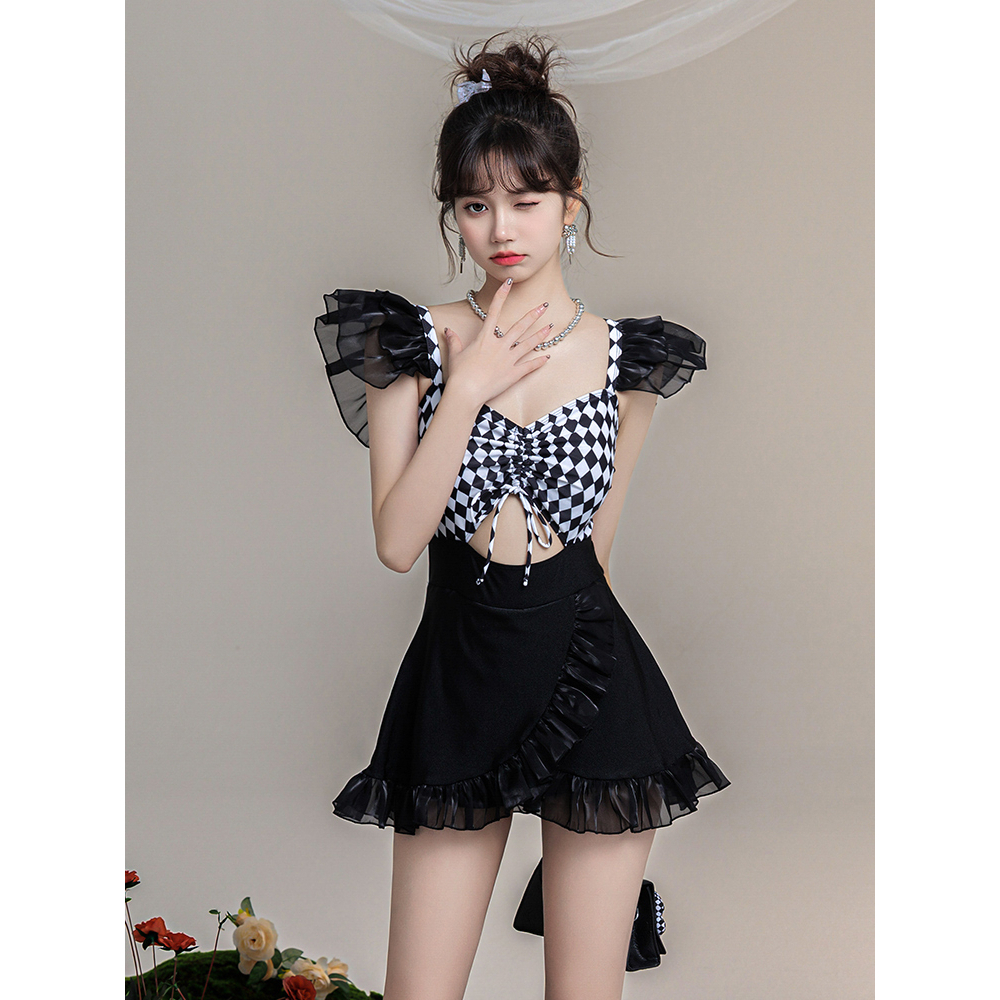 U Gonna S Áo tắm nữ gợi cảm một mảnh với miếng độn ngực đơn giản cổ điển thanh lịch thời trang đàn hồi màu trơn 2023