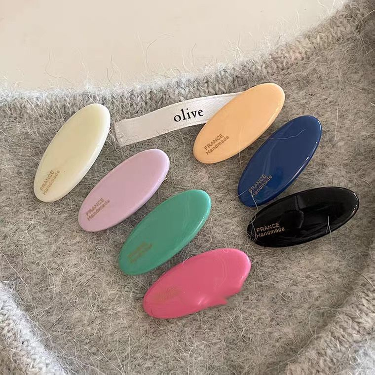 Kẹp Tóc Mỏ Vịt Màu Sắc Ngọt Ngào Thời Trang Xuân Hè Phong Cách Hàn Quốc Cho Nữ