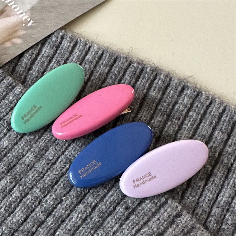 Kẹp Tóc Mỏ Vịt Màu Sắc Ngọt Ngào Thời Trang Xuân Hè Phong Cách Hàn Quốc Cho Nữ