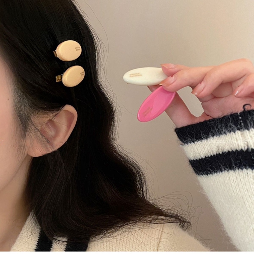 Kẹp Tóc Mỏ Vịt Màu Sắc Ngọt Ngào Thời Trang Xuân Hè Phong Cách Hàn Quốc Cho Nữ
