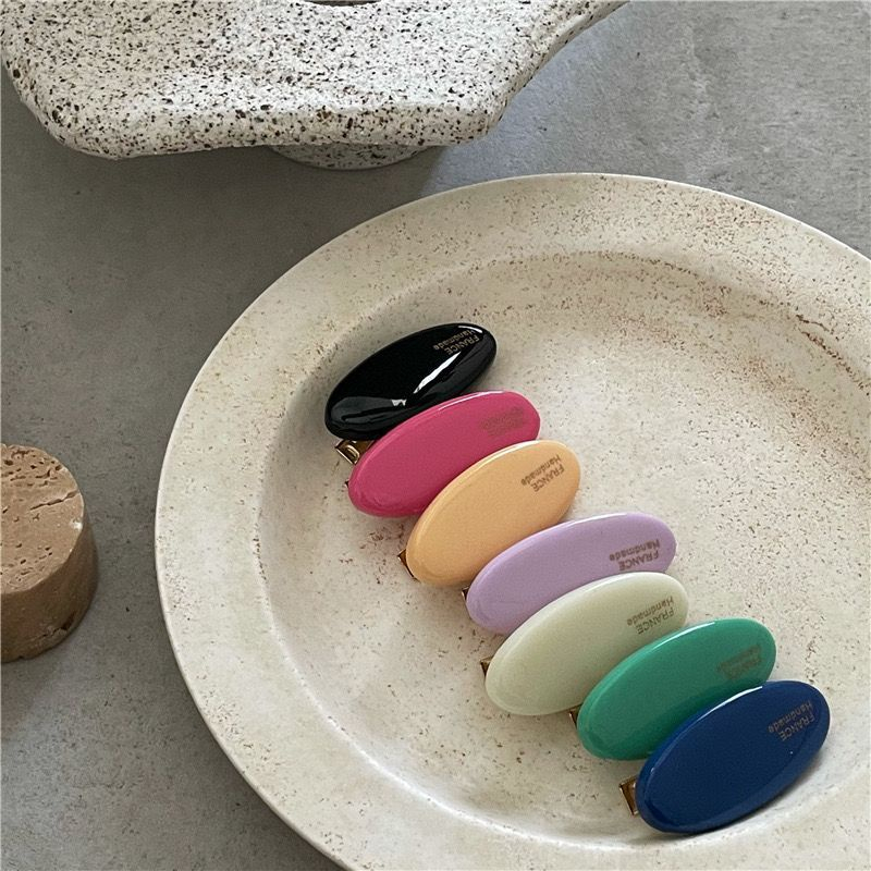 Kẹp Tóc Mỏ Vịt Màu Sắc Ngọt Ngào Thời Trang Xuân Hè Phong Cách Hàn Quốc Cho Nữ