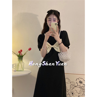 Đầm Giả Hai Mảnh Thắt Nơ Eo Cao Cấp Thời Trang Mùa Hè Hàng Mới Dành Cho Bạn Nữ