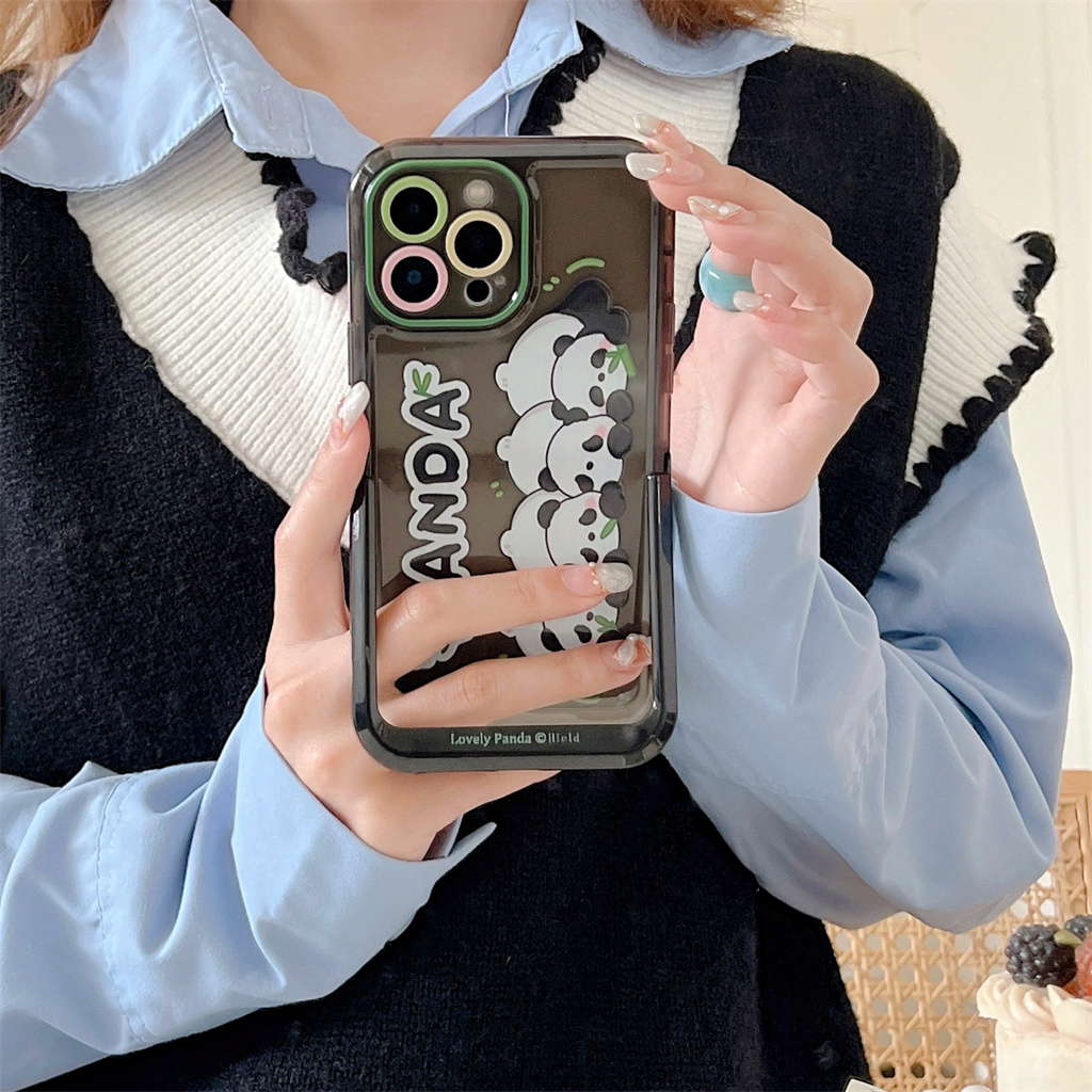 Ốp Điện Thoại TPU Mềm Có Giá Đỡ Ẩn Cho iphone Case 14 Pro Max 13 Pro Max 12 Pro Max
