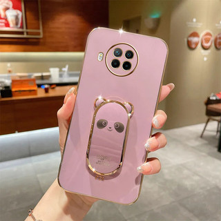 Ốp Điện Thoại Mạ Điện Họa Tiết Gấu Trúc Cho Redmi note9 note9Pro note9S note8 note8Pro note7 note7pro note8T