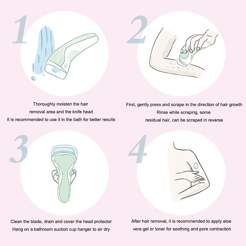 Schick Xà Phòng Tẩy Lông Nách Thay Thế Tiện Dụng Cho Nam Nữ Dao cạo