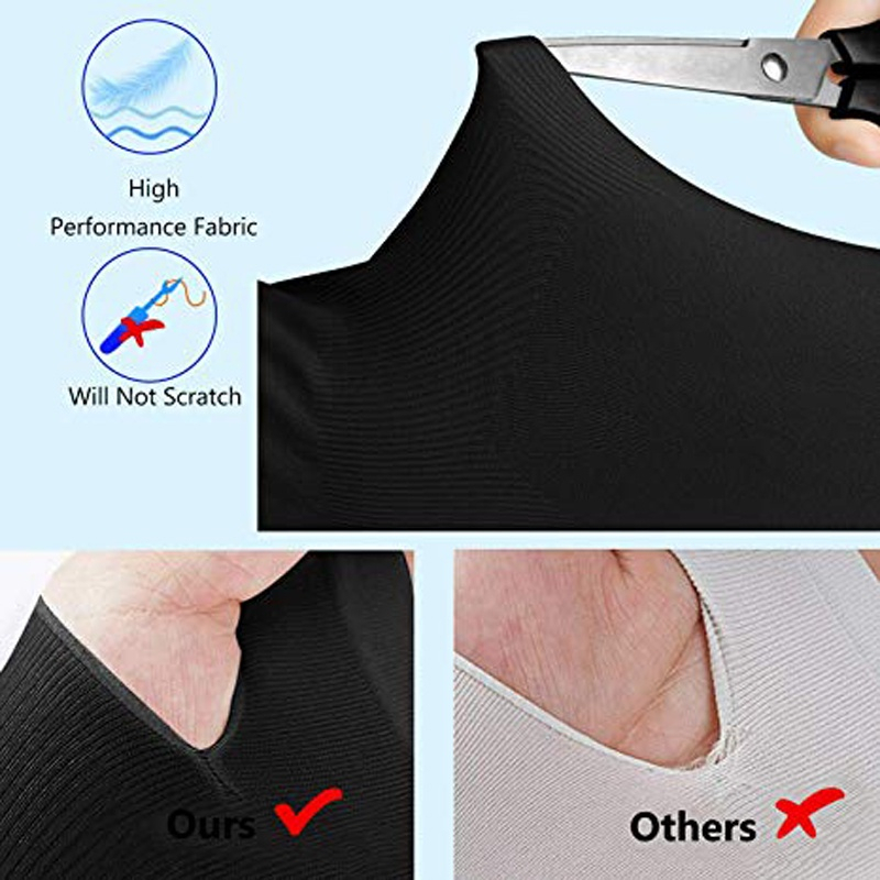 Găng Tay Chống Nắng ECGIFT AS004 Có Lỗ Ngón Cái Làm Mát Khi Chạy Bộ / Câu Cá Cho Nam Và Nữ