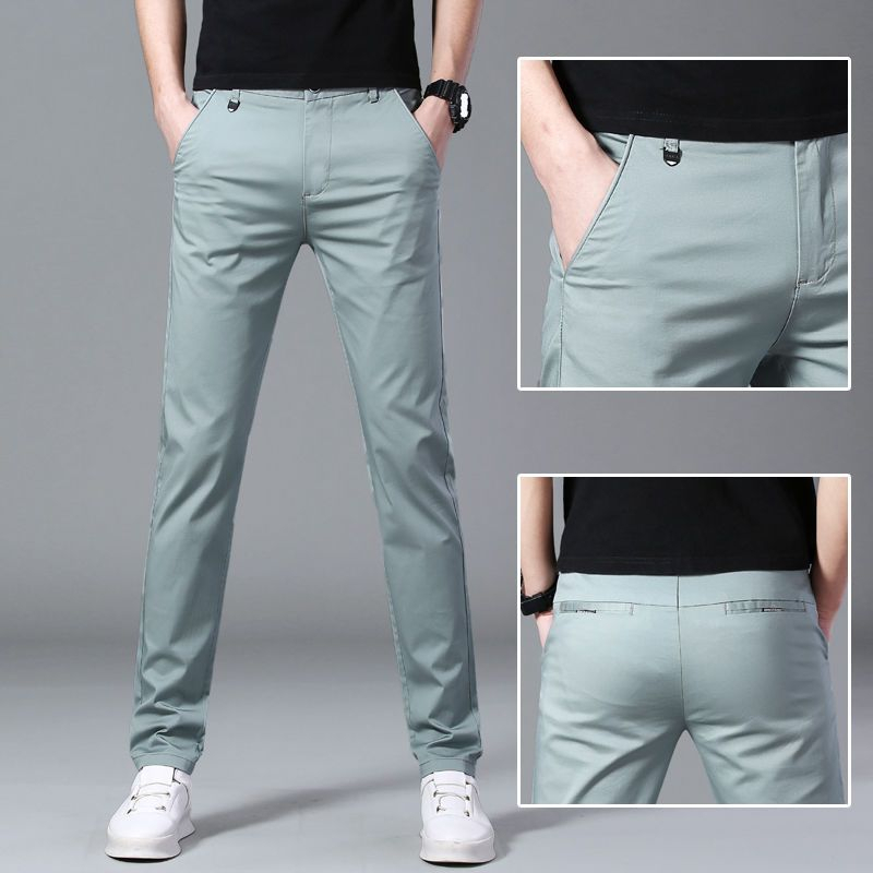 Quần Dài Chơi Golf Dáng Rộng Chất Liệu cotton Co Giãn Thời Trang Xuân Thu Mới 2023 Cho Nam