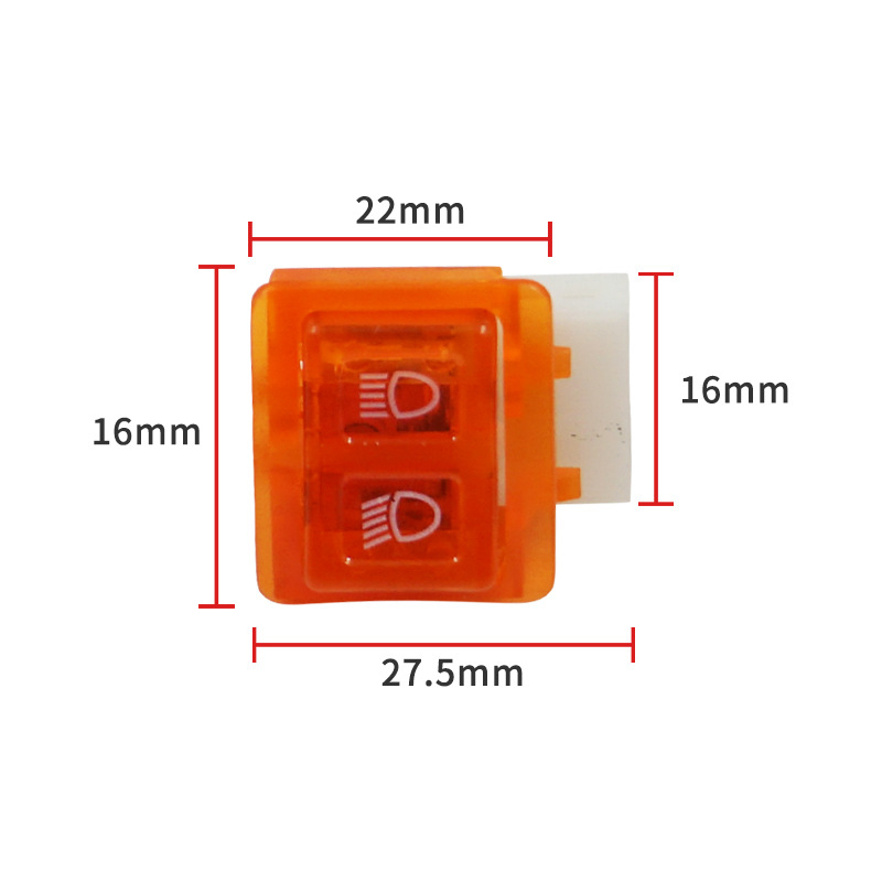 Set 5 Công Tắc Đèn Pha / Còi Báo Hiệu Dành Cho Xe Mô Tô Moped Scooter Honda