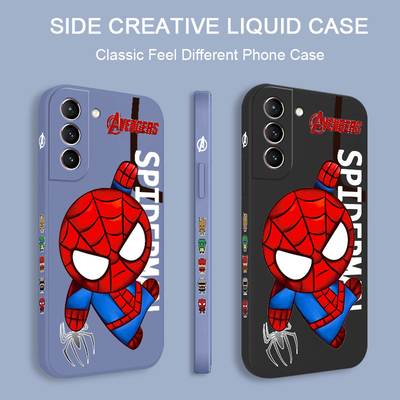 Ốp Điện Thoại Họa Tiết Siêu Anh Hùng Dễ Thương Cho Samsung Galaxy S21 S20 FE Ultra Plus