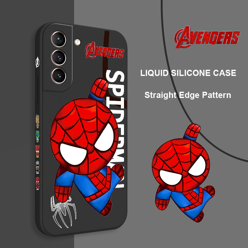 Ốp Điện Thoại Họa Tiết Siêu Anh Hùng Dễ Thương Cho Samsung Galaxy S21 S20 FE Ultra Plus