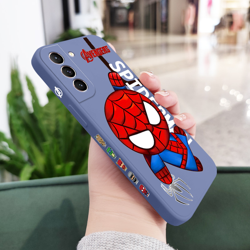 Ốp Điện Thoại Họa Tiết Siêu Anh Hùng Dễ Thương Cho Samsung Galaxy S21 S20 FE Ultra Plus