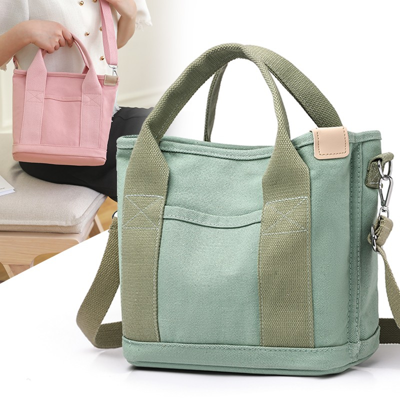 Hàng Có Sẵn Túi Đeo Chéo Canvas Nhật Bản Bán Chạy Với Nhiều Ngăn Đựng Đồ Đa Năng Sức Chứa Lớn Đeo Chéo Vai Nhỏ Gọn Công Sở Shou