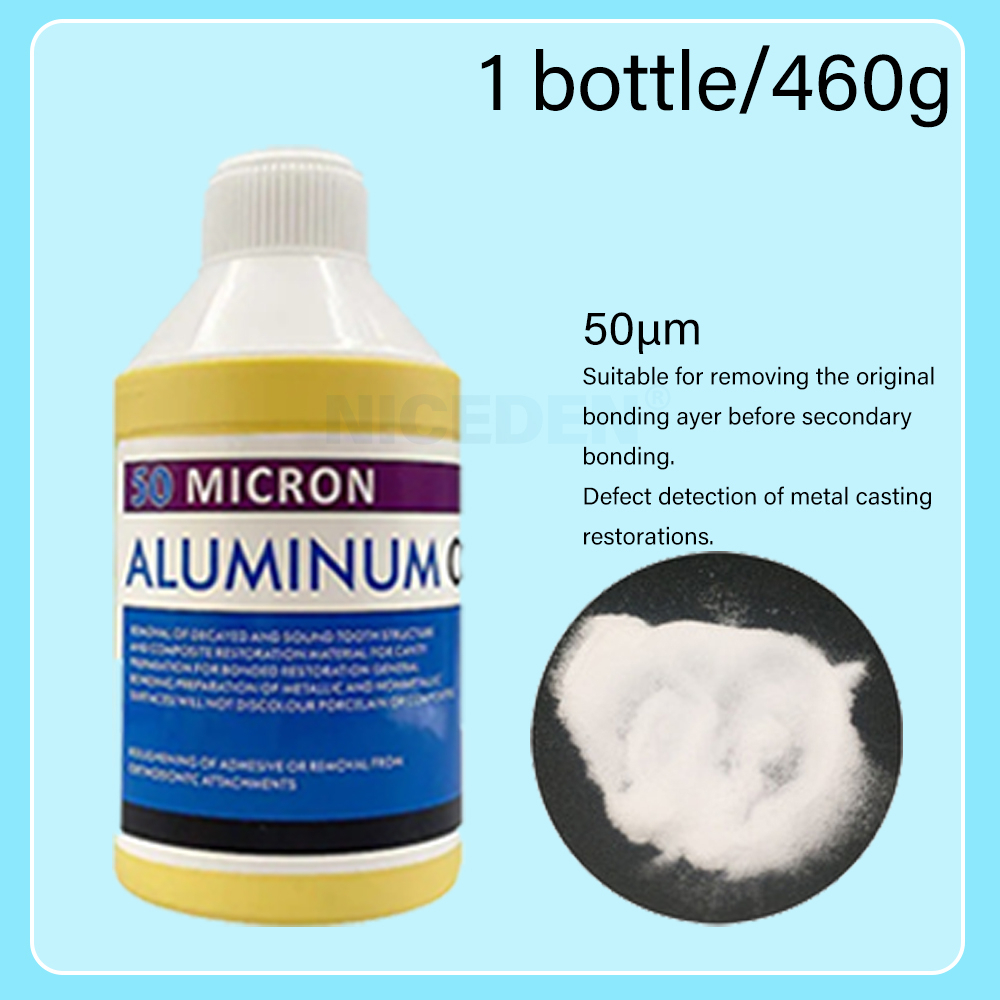 1 Bột OXIDE Nhôm OXIDE Đánh Bóng Răng 30UM 50UM 90UM