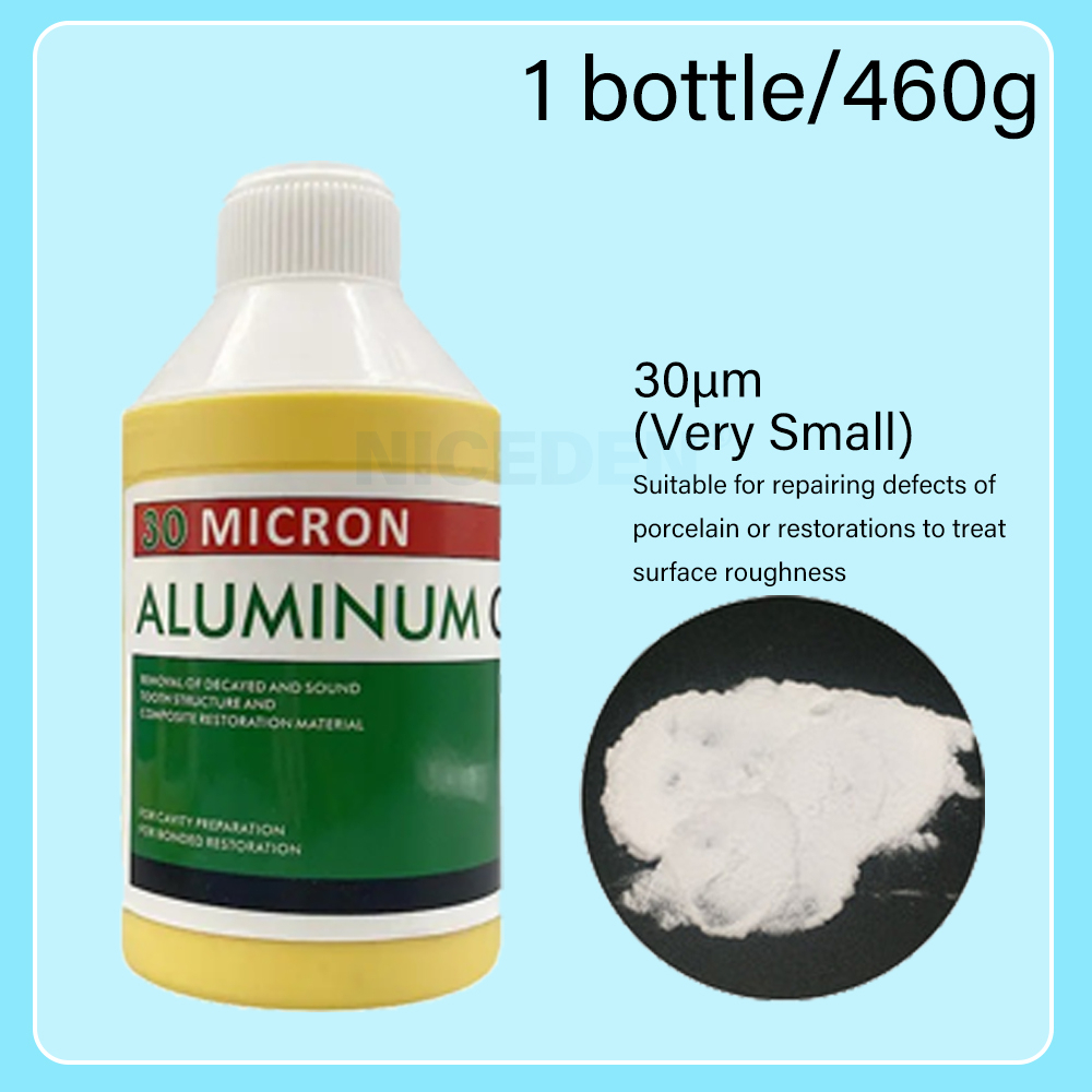 1 Bột OXIDE Nhôm OXIDE Đánh Bóng Răng 30UM 50UM 90UM