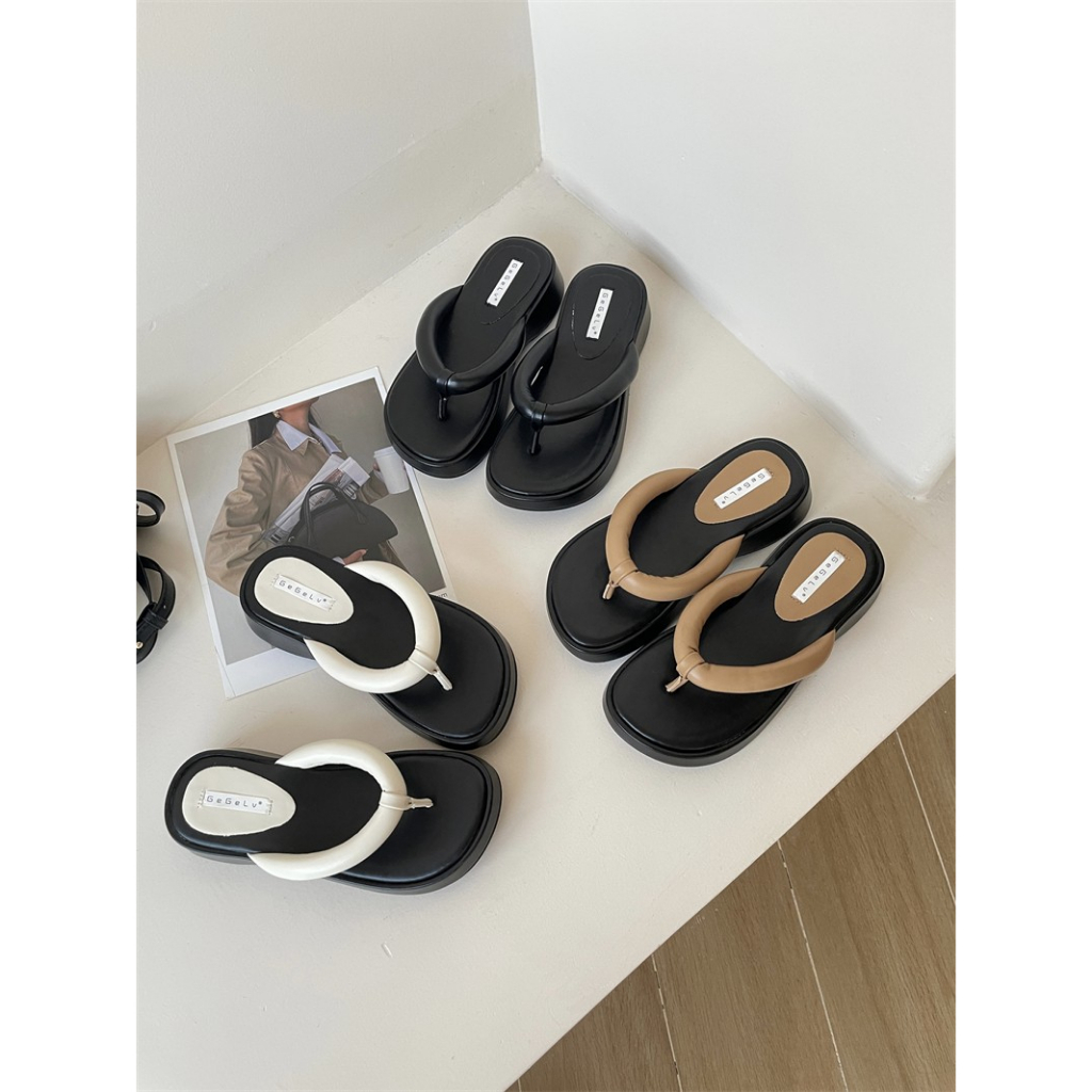 Sandal Đế Dày Thời Trang Mùa Hè 2023 Phong Cách Mới Cho Nữ