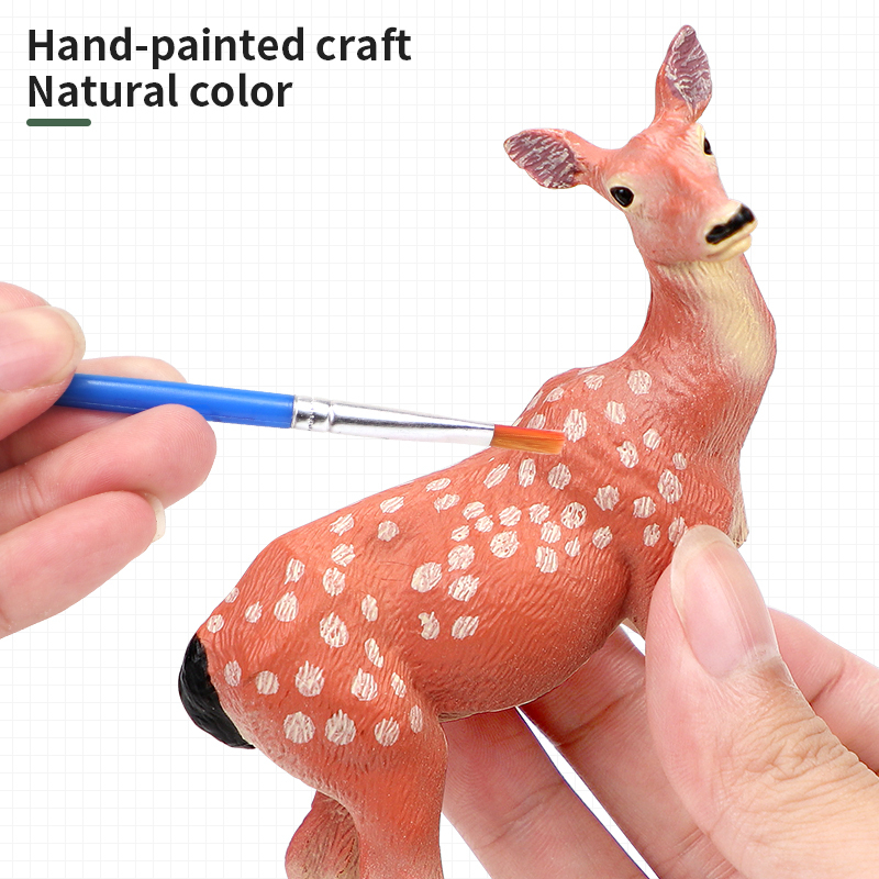 Mô Hình Voi / Hươu Cao Cổ / Sư Tử / Ngựa Vằn Đồ Chơi Giáo Dục Sớm Cho Bé