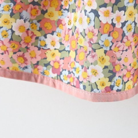 Đầm Công Chúa Mùa Hè Tay Bay In Họa Tiết Hoa Phong Cách Hàn Quốc Mới Cho Bé Gái