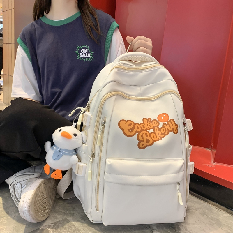 Balo đi học PRETTYZYS sức chứa lớn 14inch phong cách Hàn Quốc thời trang 2023 trẻ trung cho nữ