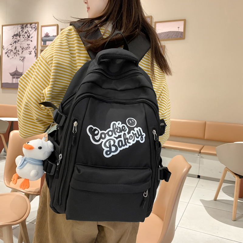 Balo đi học PRETTYZYS sức chứa lớn 14inch phong cách Hàn Quốc thời trang 2023 trẻ trung cho nữ