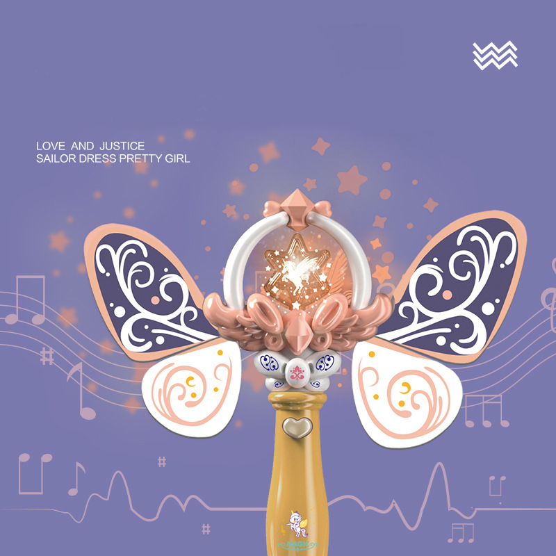 WO·WO Đũa Phép Đồ Chơi Có Đèn Và Nhạc Cho Bé