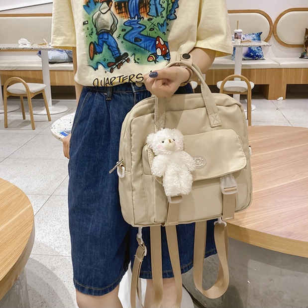 Kawaii Ba Lô Sử Dụng Có Túi Vệ Sinh Túi Ita Dễ Thương Trong Suốt Túi Đeo Ngang DIY Búp Bê Hiển Thị Túi Đeo Vai
