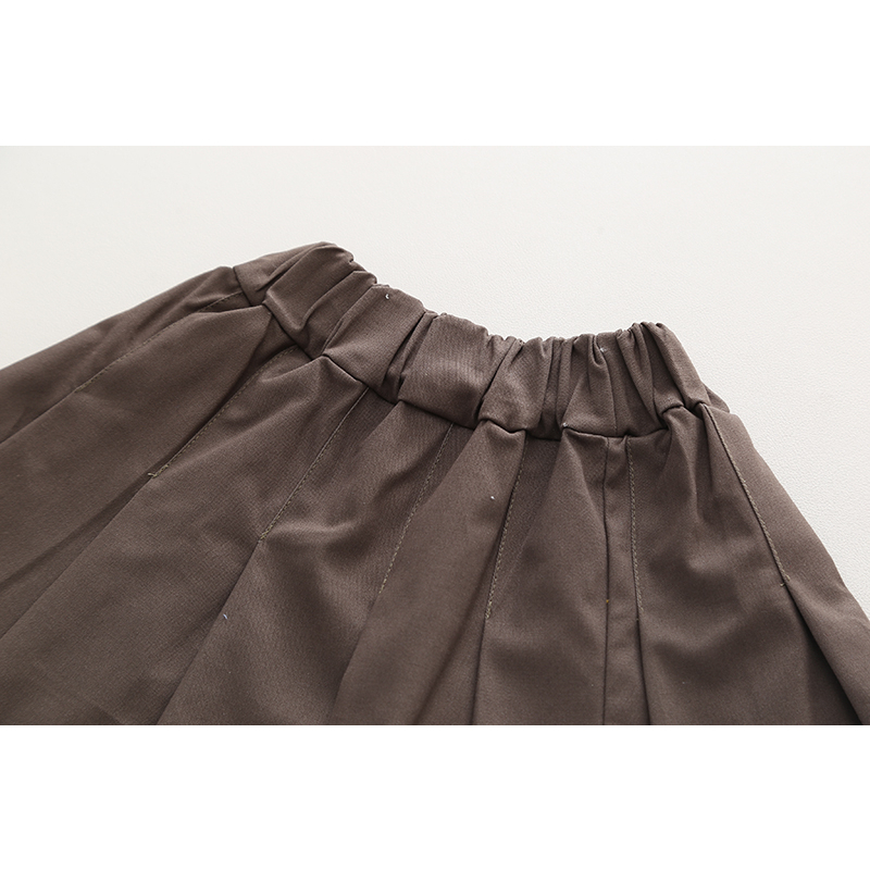 Áo Sơ Mi Tay Ngắn + Cà Vạt Kẻ Sọc Caro Bằng Vải Cotton Thời Trang Mùa Hè Hàng Mới Dành Cho Bé Trai / Bé Gái 80-120cm