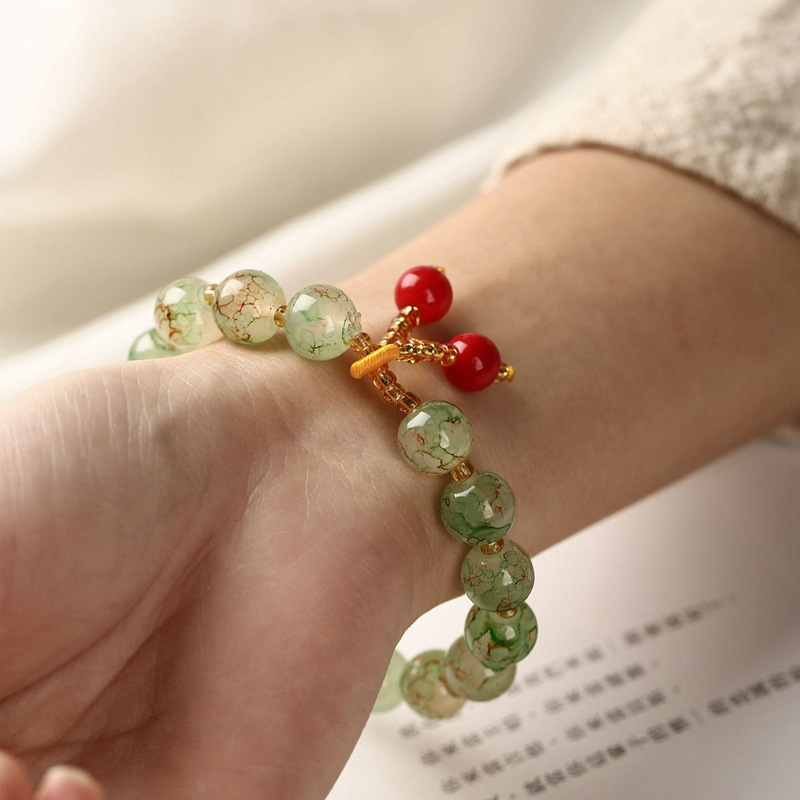 Vòng Tay Chuỗi Hạt 10mm Chất Lượng Cao Thời Trang Mùa Hè Cho Nữ