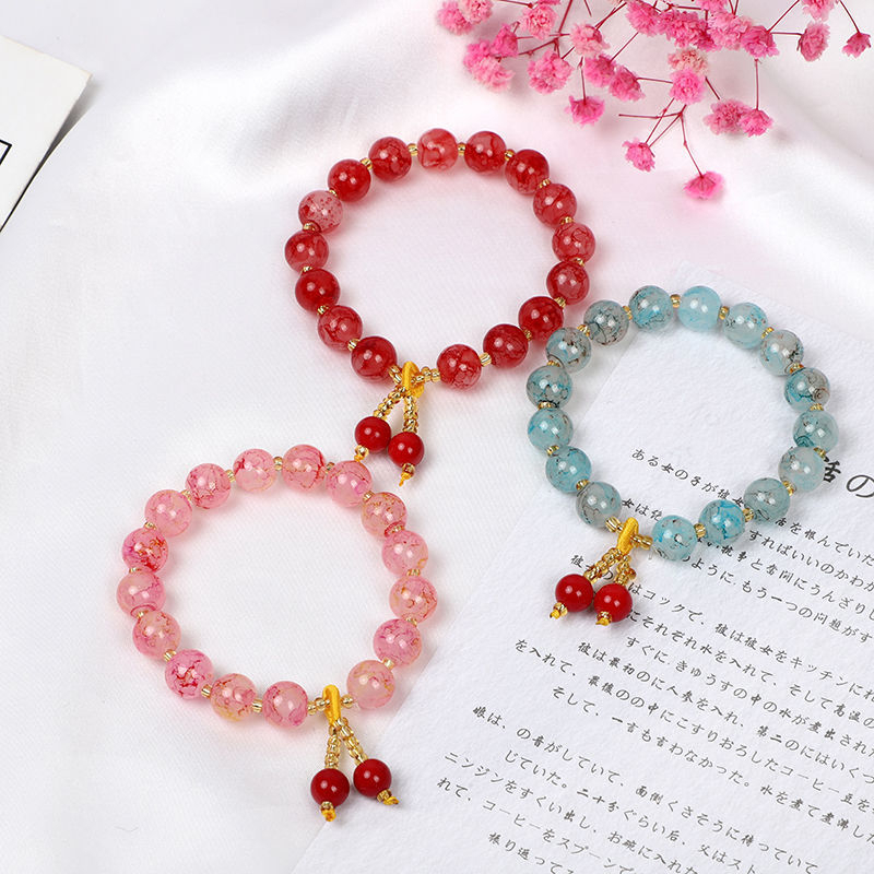 Vòng Tay Chuỗi Hạt 10mm Chất Lượng Cao Thời Trang Mùa Hè Cho Nữ