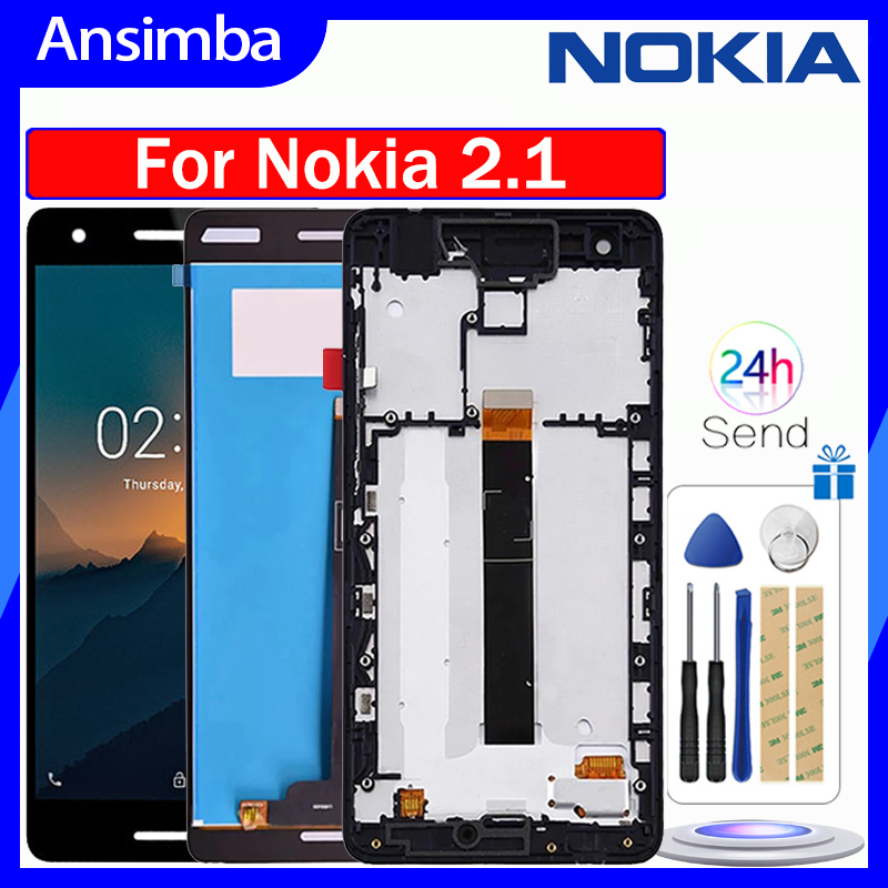 Màn Hình Cảm Ứng LCD Chính Hãng Thay Thế Kèm Khung Cho Nokia 2.1 Nokia 2.1